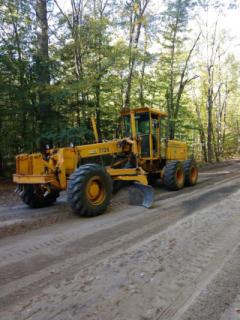 Grading Cobb Road