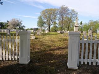 ON-GOING RESTORATION AT WHITE OAK HILL CEMETERY