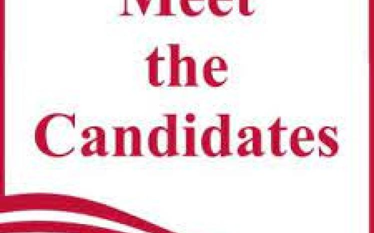 Meet the Candidates - Thursday, October 13 From 7-830PM