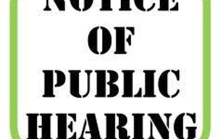Public Hearing for CDBG Housing Grant July 20th @ 7PM in the Town Office Conference Room