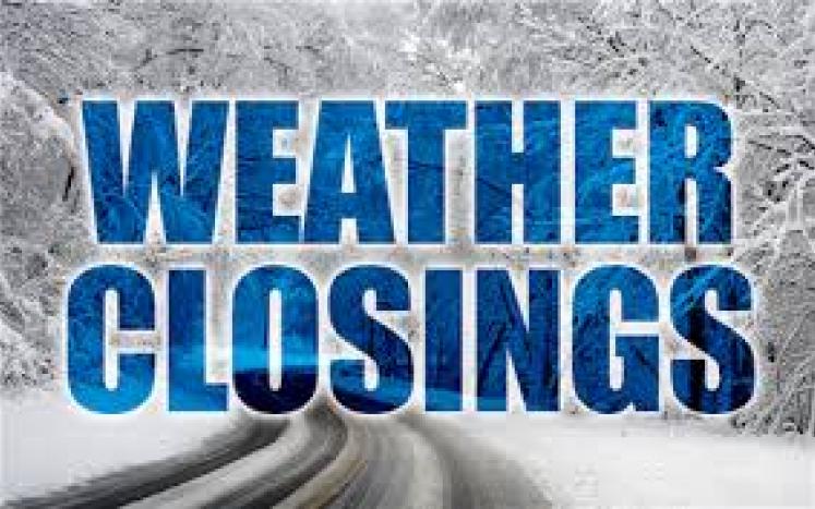Library closed Saturday 1/28; Transfer Station open, but may close early due to weather